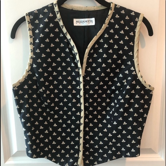 Vintage Mezzanotte Vest - Picture 2 of 12